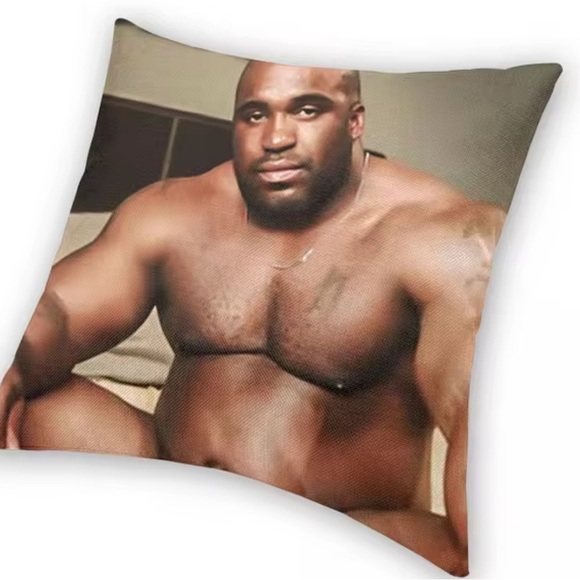 BARRY WOOD MEME Decorative 2 Sided Pillow Removable Cover Black Man Pandemic - Picture 3 of 9